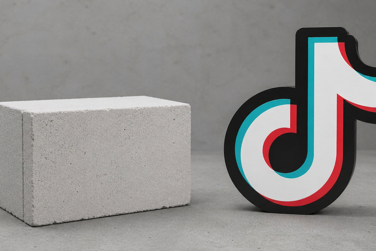 Le béton cellulaire, matériau phare des réseaux sociaux comme tiktok